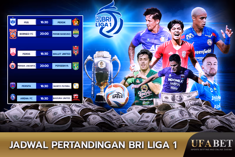 Jadwal pertandingan BRI Liga 1