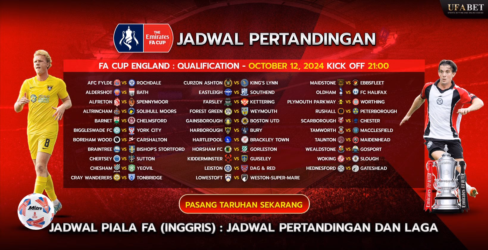 Jadwal dan Pertandingan FA Cup
