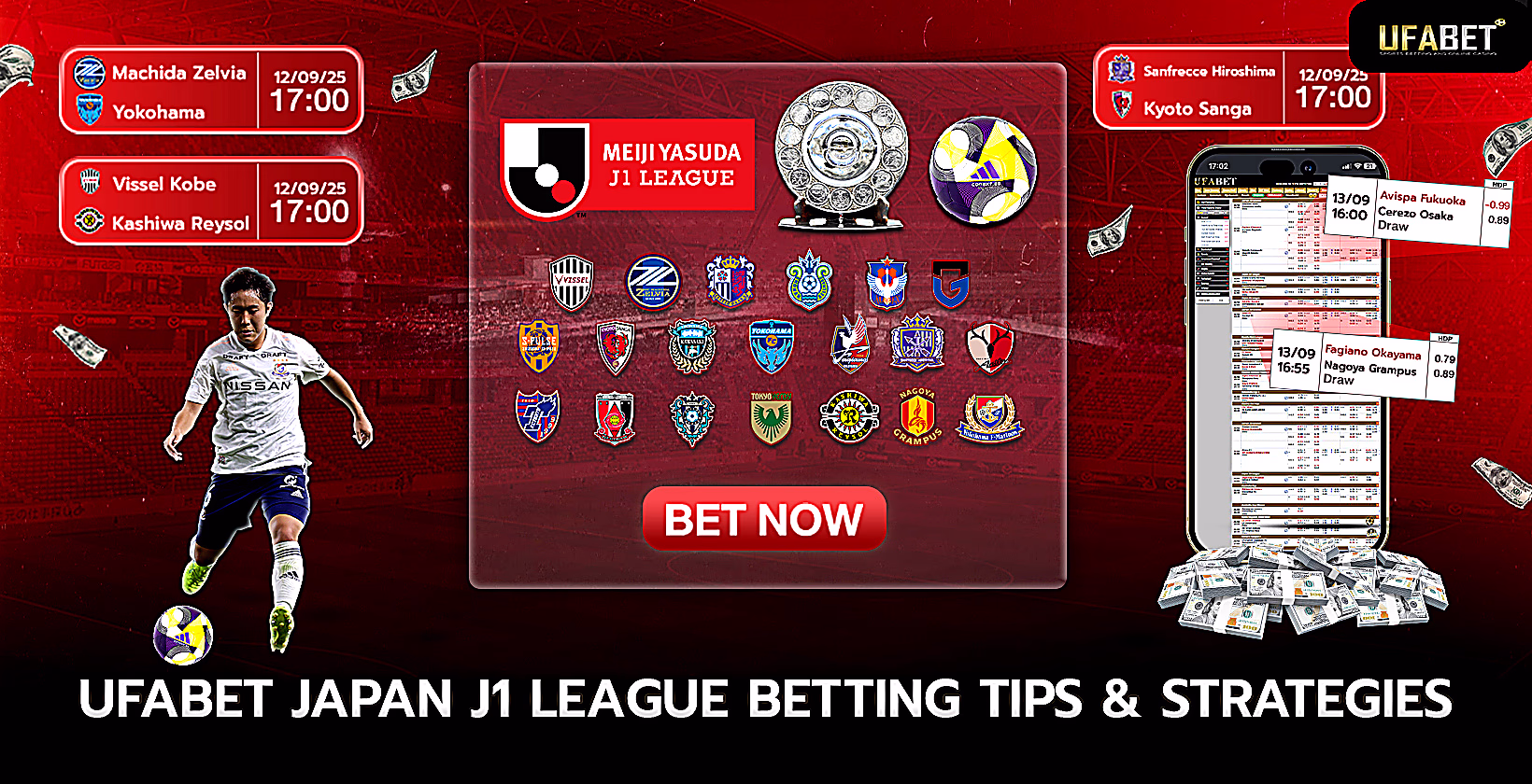 Ufabet J1 League Betting Tips and Strategies