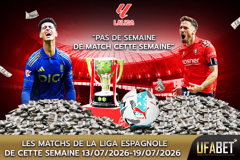 alendrier des matchs de La Liga cette semaine