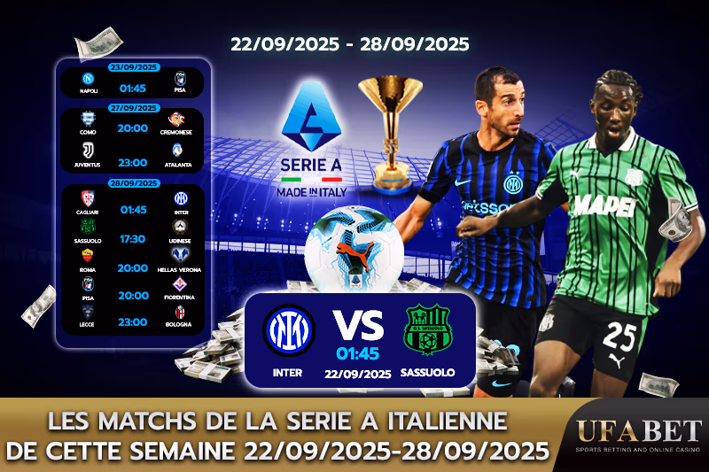 Bukas na ang Season ng Serie A
