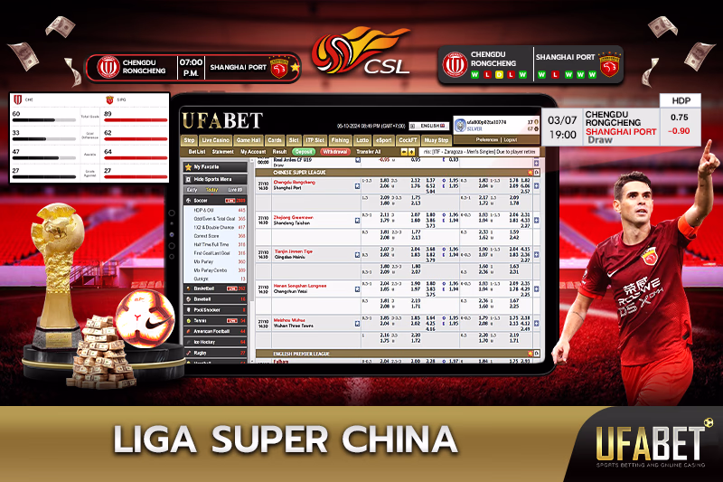 Taruhan Liga Super China (CSL)
