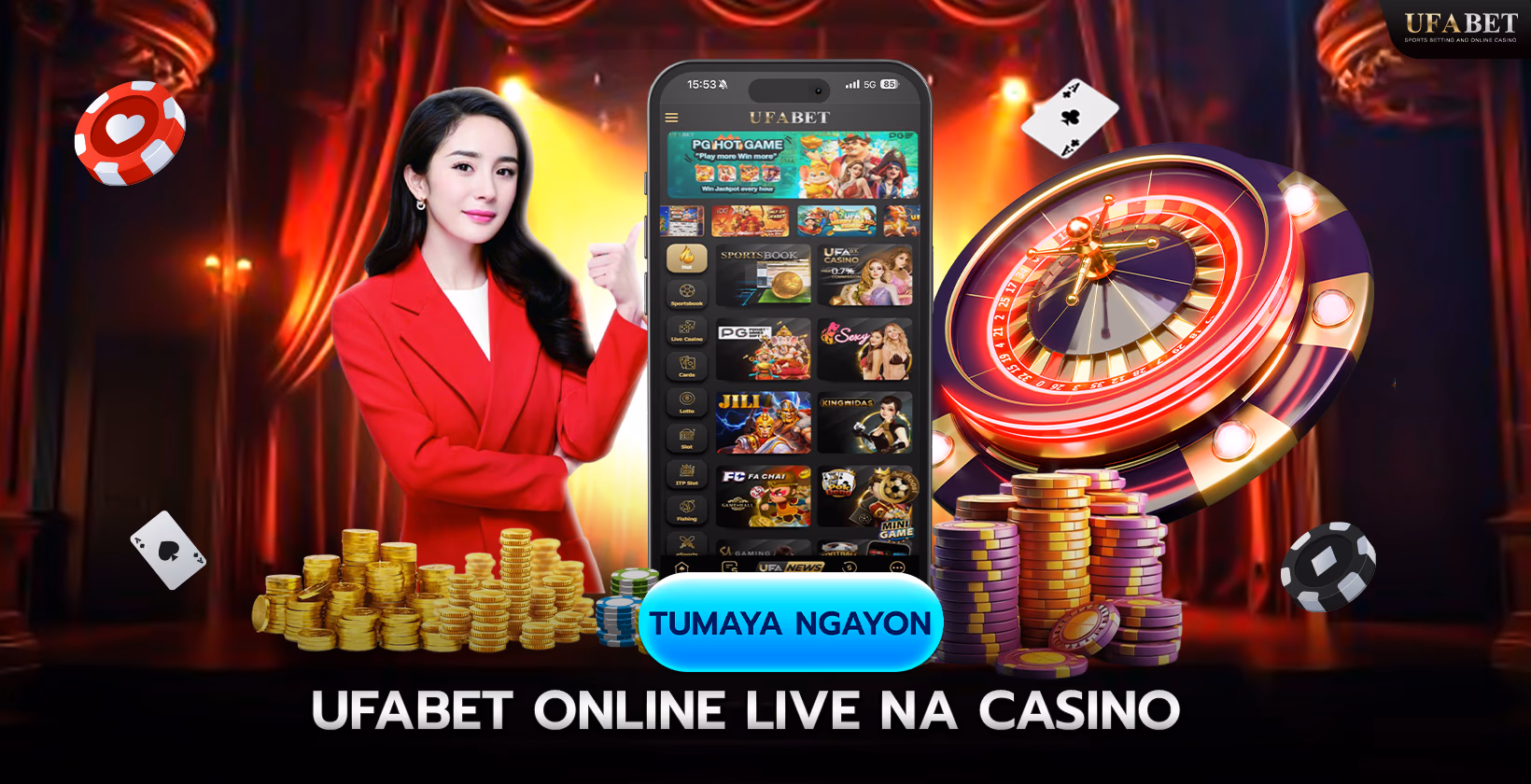 Maglaro ng online live casino sa UFABET