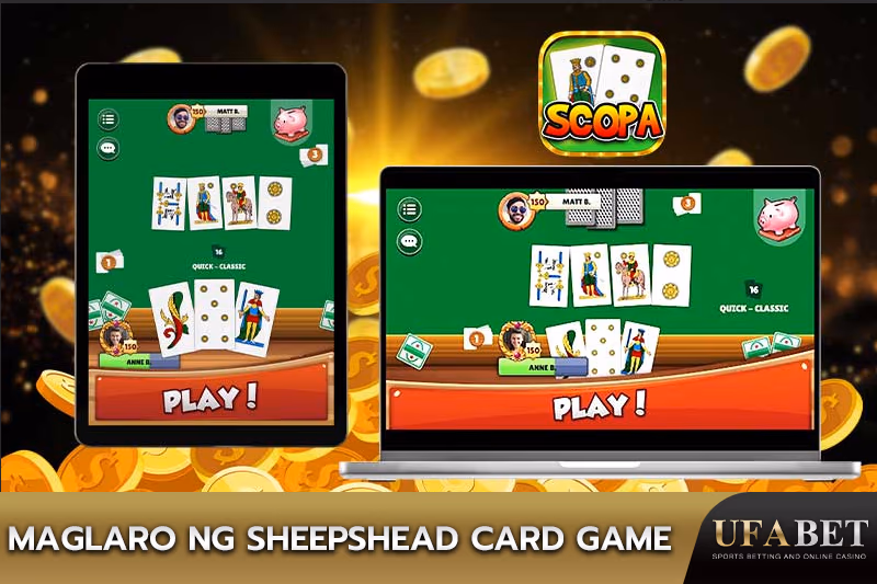 Laro ng mga baraha Scopa online