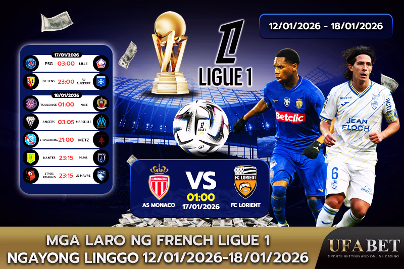 Iskedyul ng Ligue 1 ngayong linggo