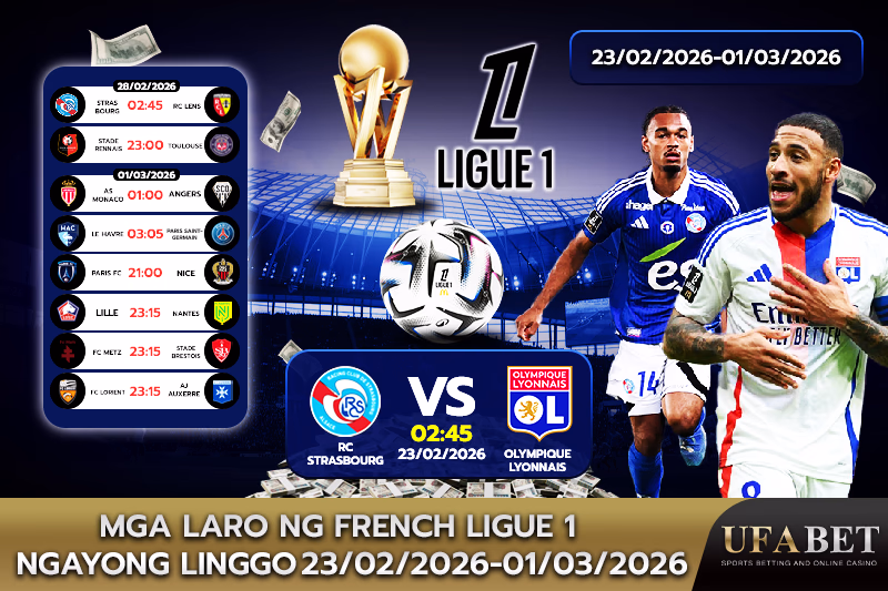 Iskedyul ng Ligue 1 ngayong linggo