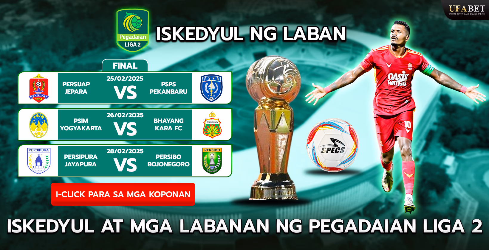 Mga Posisyon ng Koponan sa Pegadaian Liga 2
