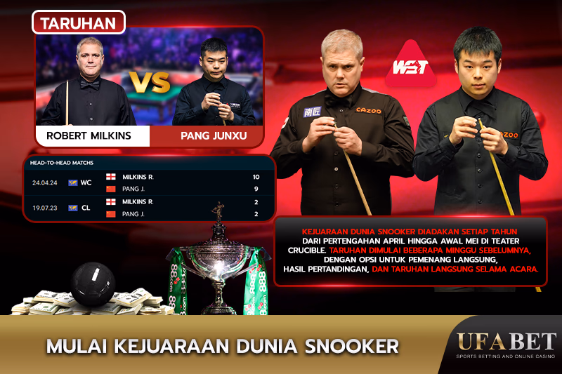Awal Kejuaraan Dunia Snooker di UFABET