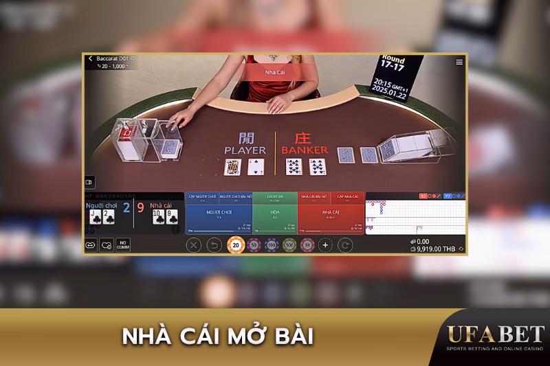 Nhà Cái Thông Báo Người Thắng trong Trò Chơi Baccarat Trực Tuyến