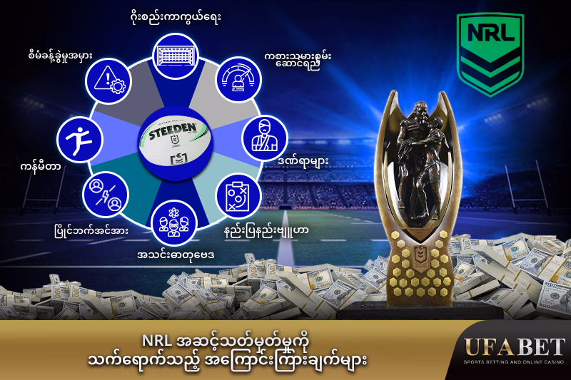 "NRL အသင်းအဆင့်များကို သက်ရောက်စေနိုင်သော အဓိကအကြောင်းကြားချက်များ "