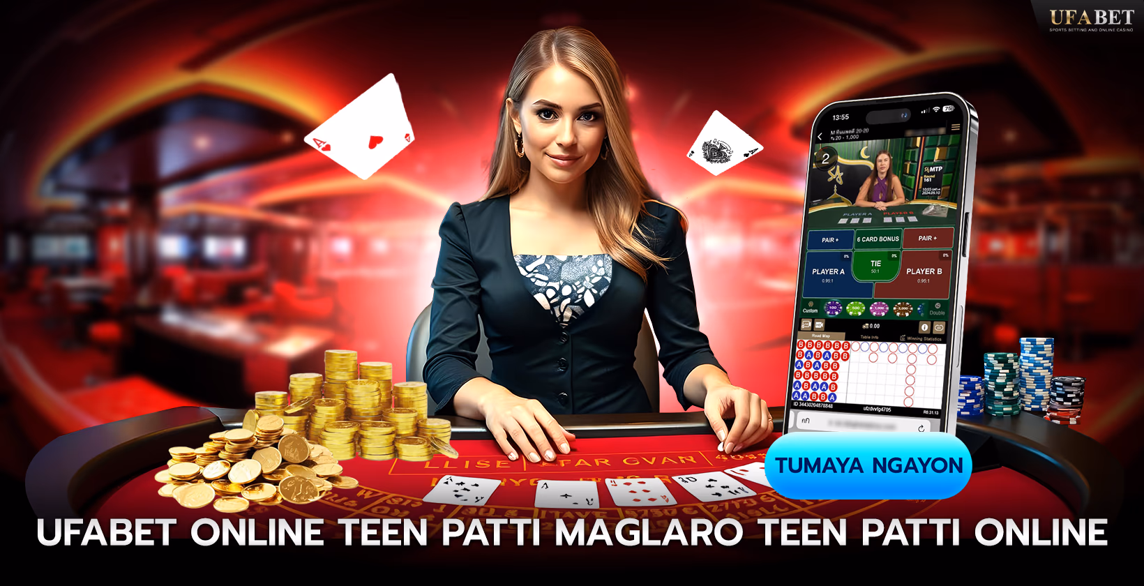 Magtaya sa online Teen Patti ng UFABET