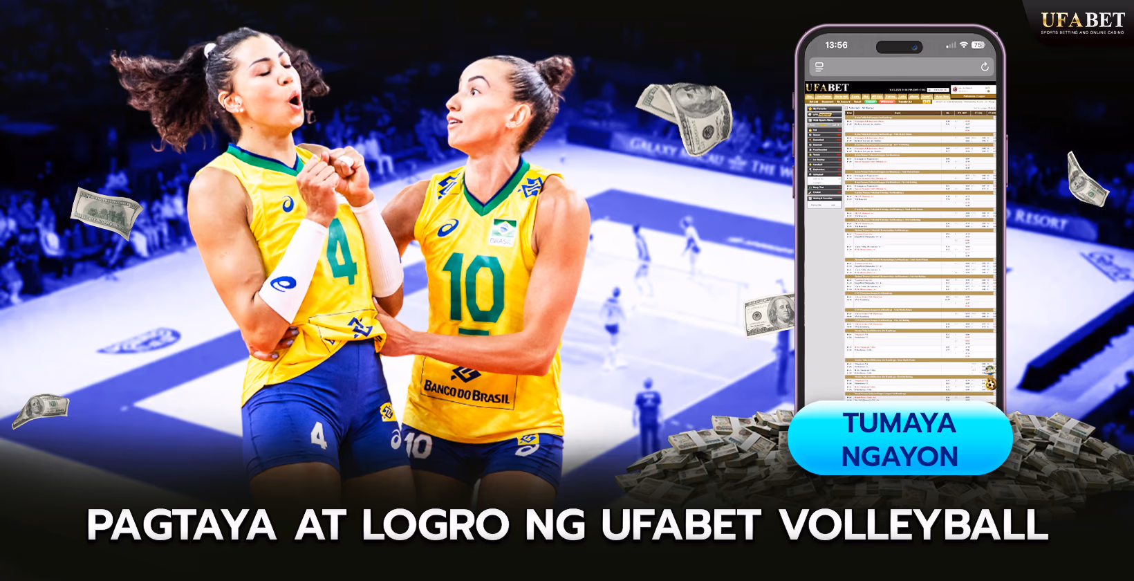 Pagtaya at Odds sa Volleyball sa UFABET 