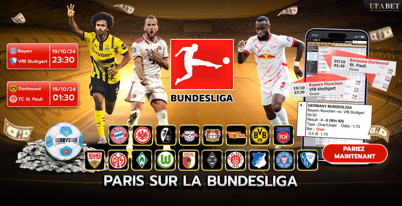 Paris sur la Bundesliga