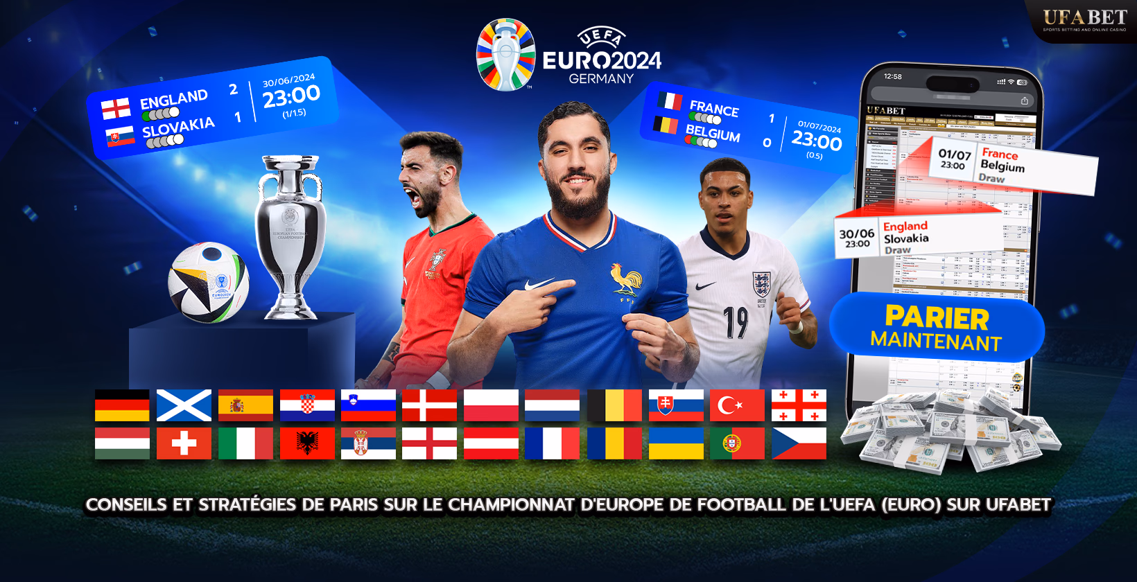 Paris sur le Championnat d'Europe de l'UEFA