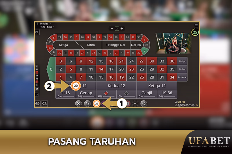 Langkah-langkah Memasang Taruhan