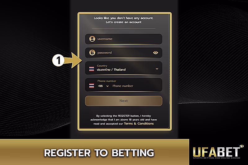 Register for football betting