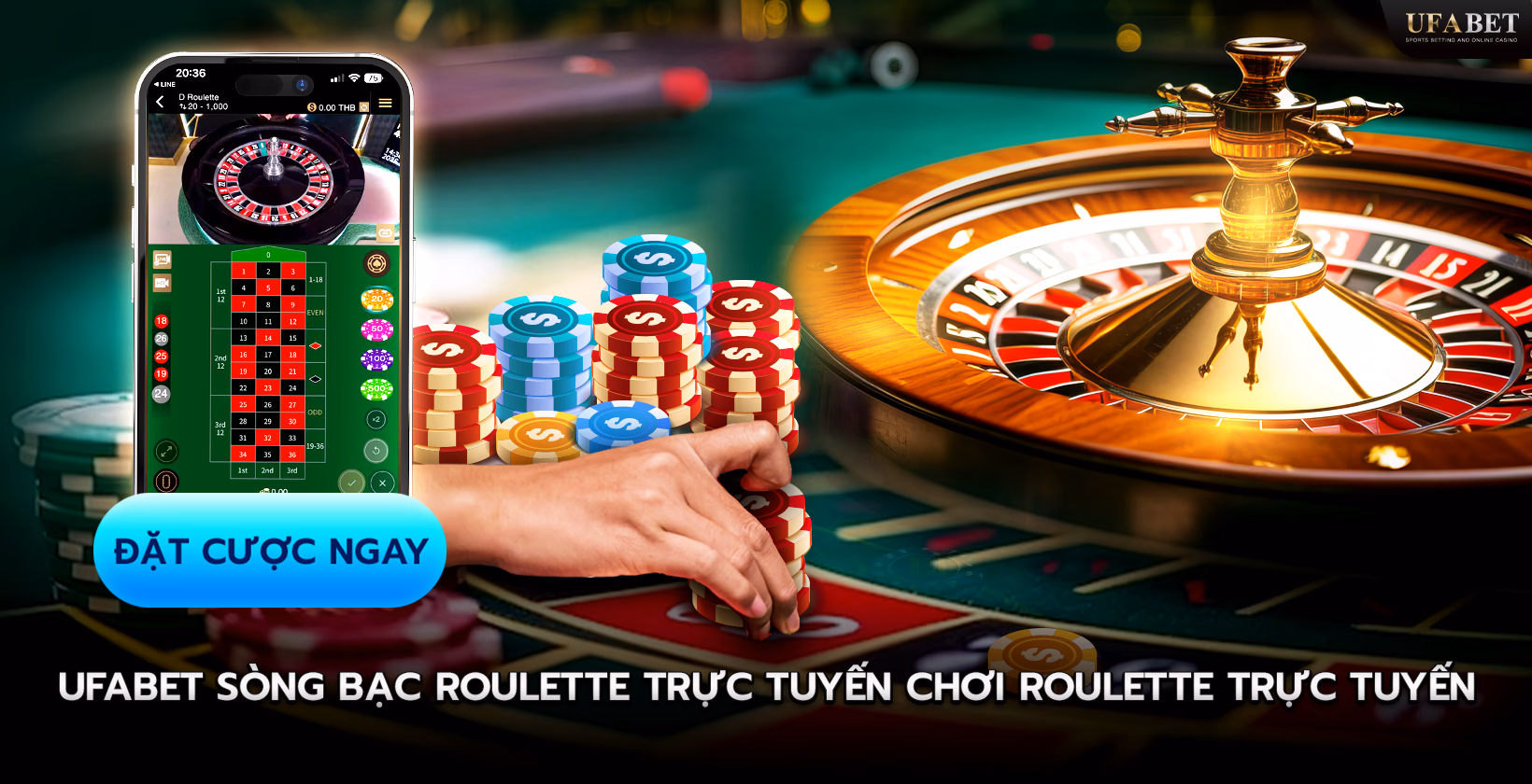 Chơi Roulette Trực Tuyến UFABET