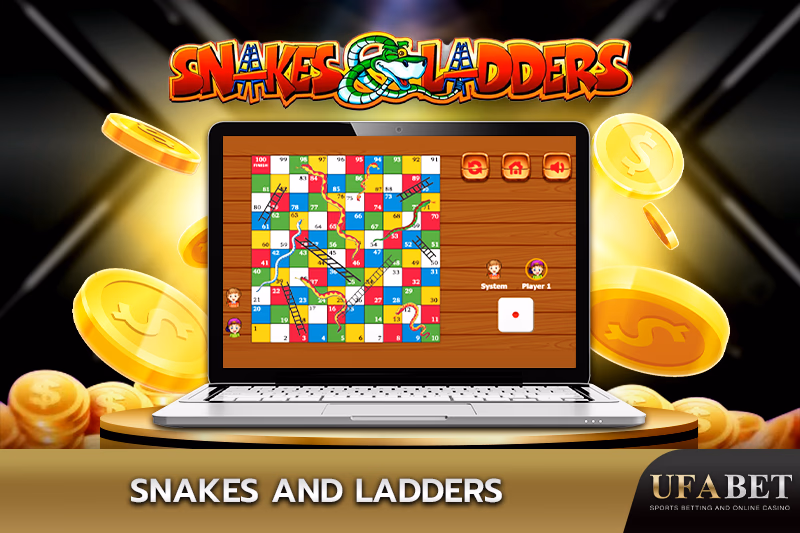 Online Snakes and Ladders Game