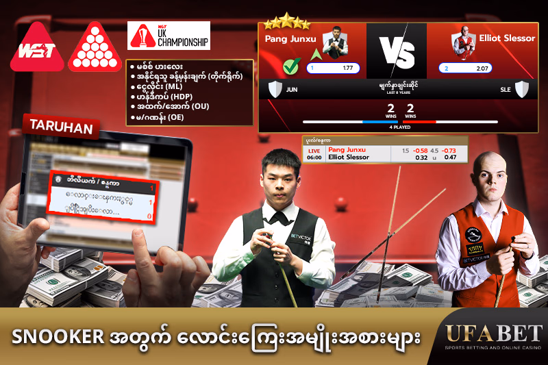 UFABET ပလက်ဖောင်းတွင် စနူးကာပြိုင်ပွဲအတွက် လောင်းကြေးရွေးချယ်မှုများ