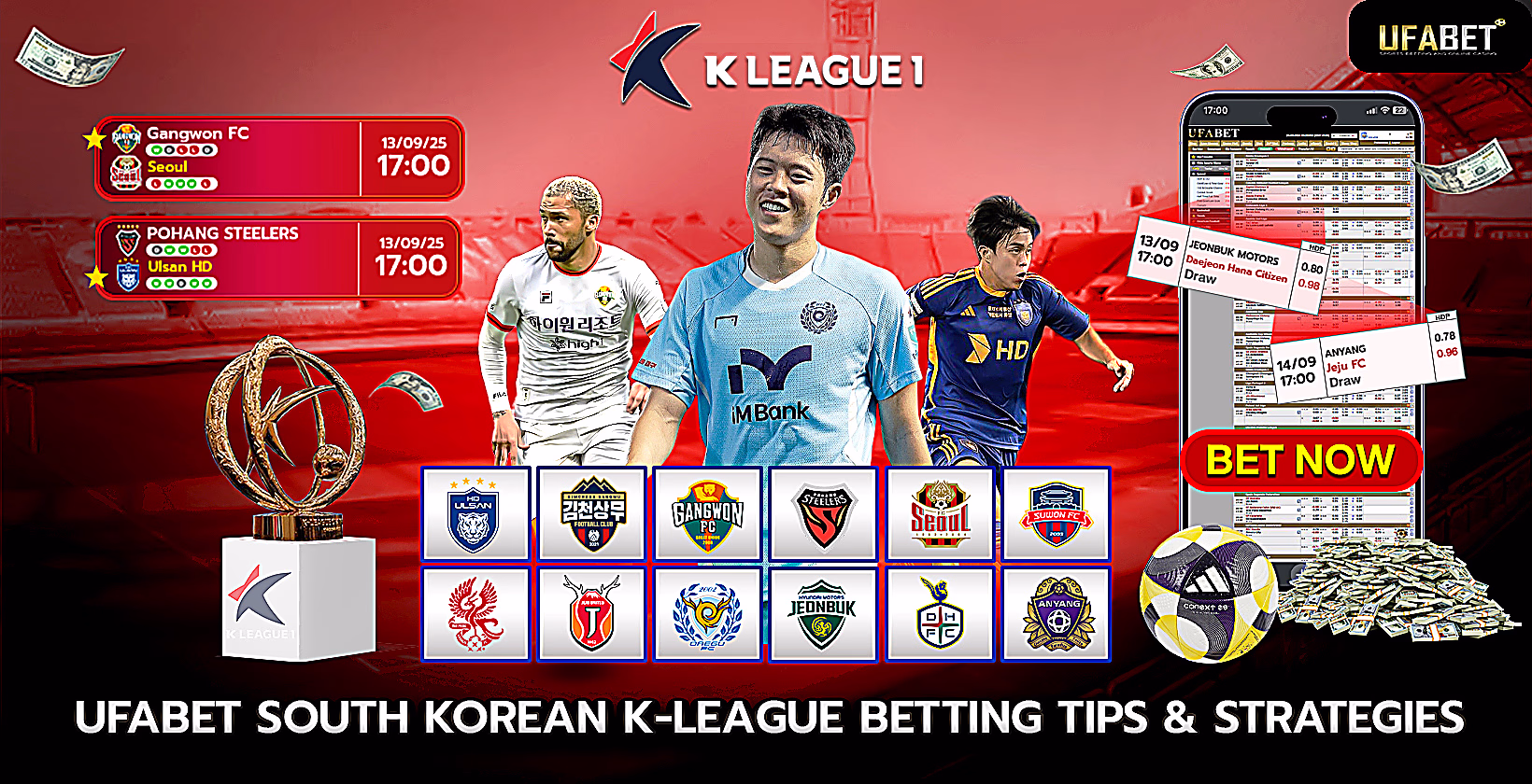 Ufabet K League 1 Betting Tips and Strategies
