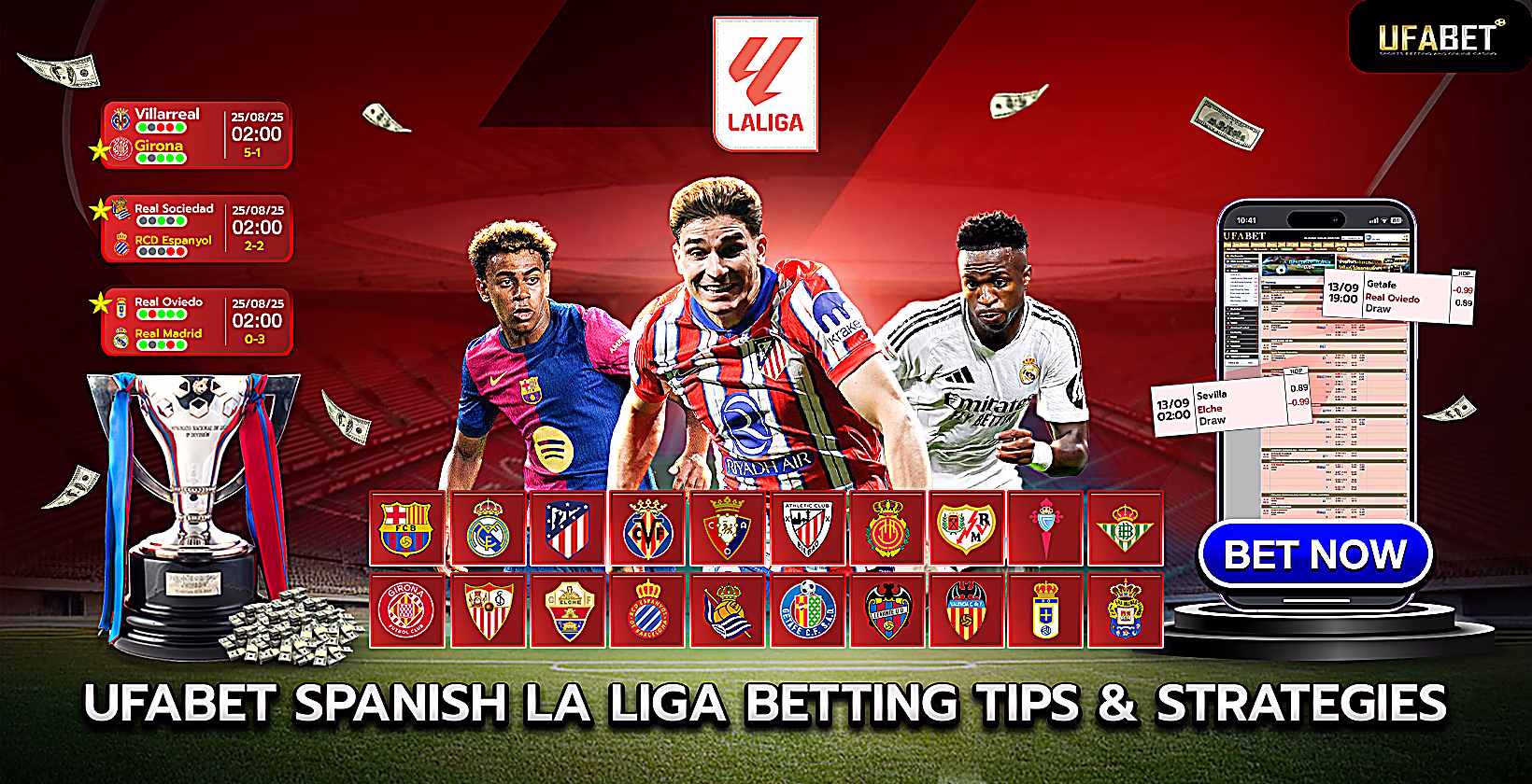 Ufabet La Liga Betting Tips and Strategies