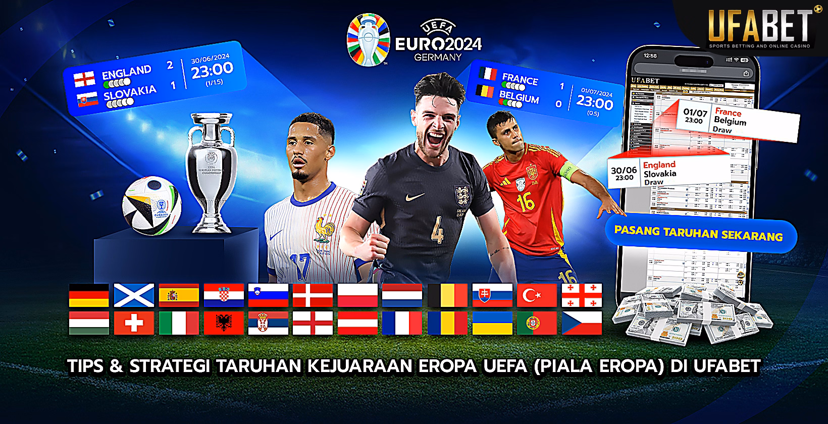 Tips dan Strategi Taruhan Piala Euro di Ufabet