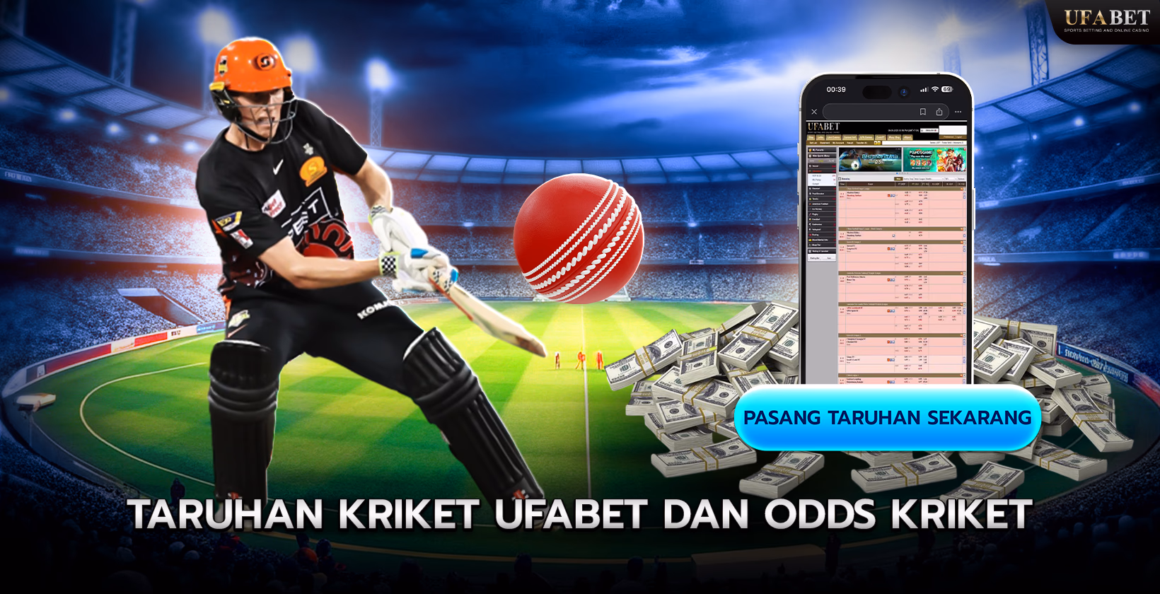 Bertaruh pada Kriket Online UFABET