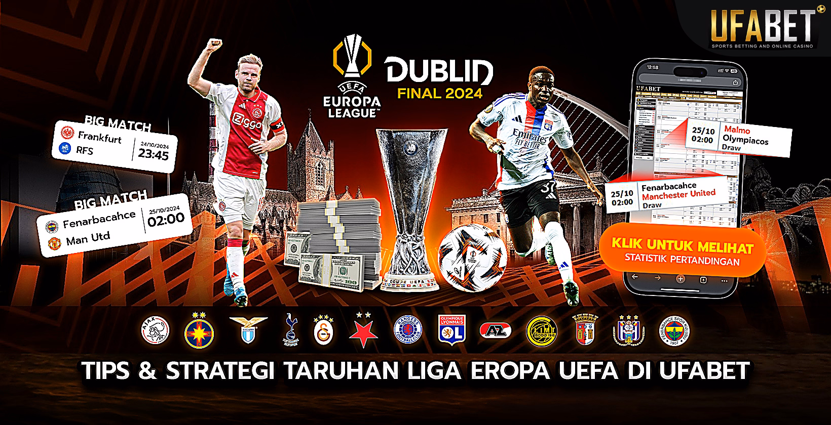Tips dan Strategi Taruhan Liga Eropa UEFA di Ufabet