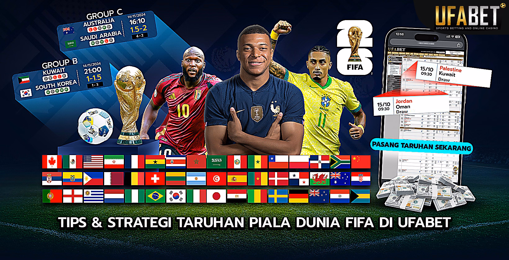 Taruhan Piala Dunia FIFA dengan UFABET
