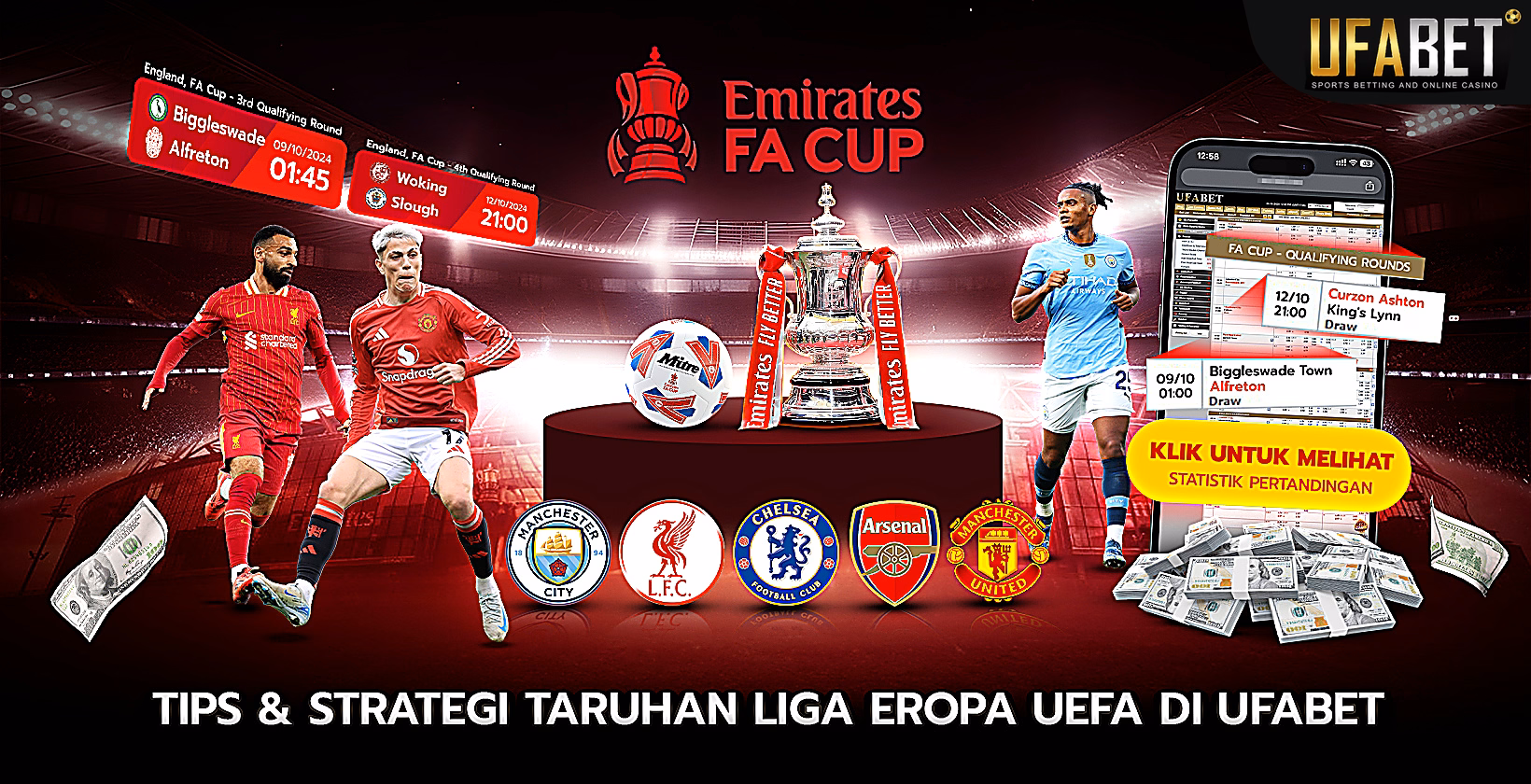 Tips dan Strategi Taruhan FA Cup Inggris di Ufabet