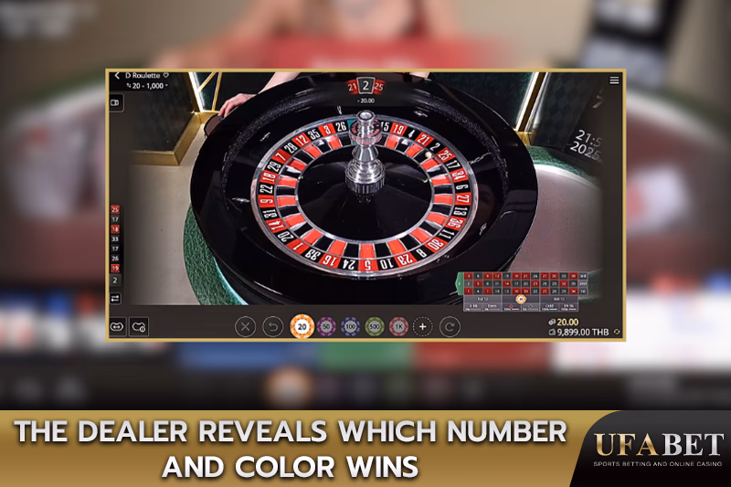 Dealer Reveals the Winning Number