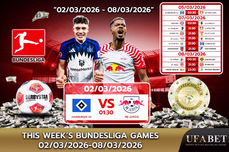 Bundesliga match schedule this week