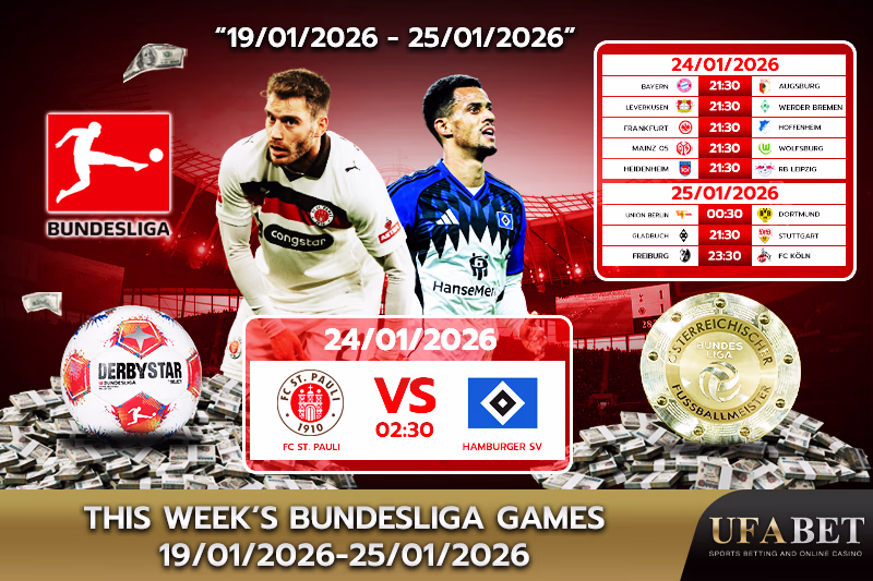 Bundesliga match schedule this week
