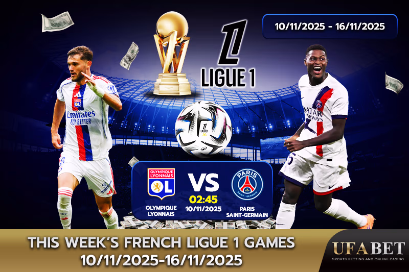 French Ligue 1 weekly games