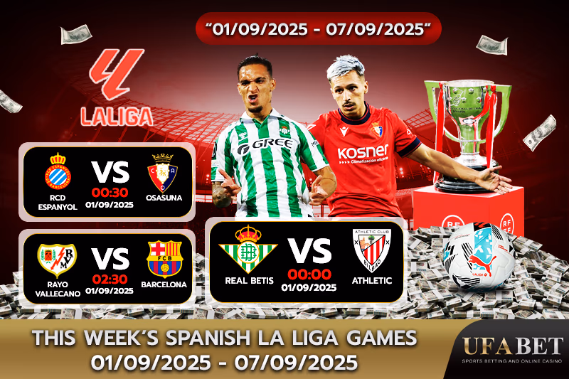 This week’s La Liga schedule