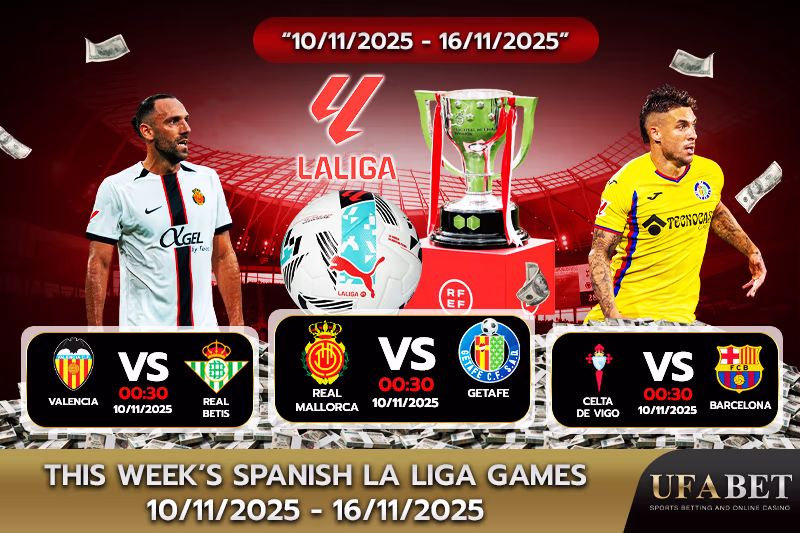 This week’s La Liga schedule