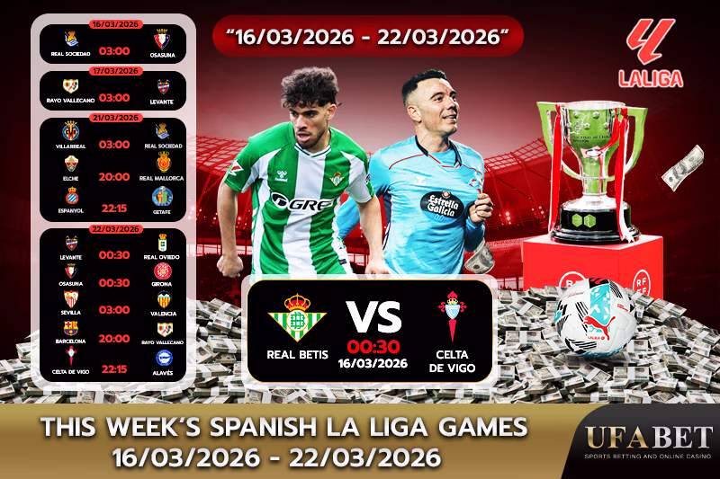 This week’s La Liga schedule