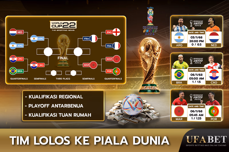 Kemajuan Tim dalam Piala Dunia FIFA