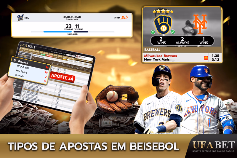 Tipos de apostas em beisebol
