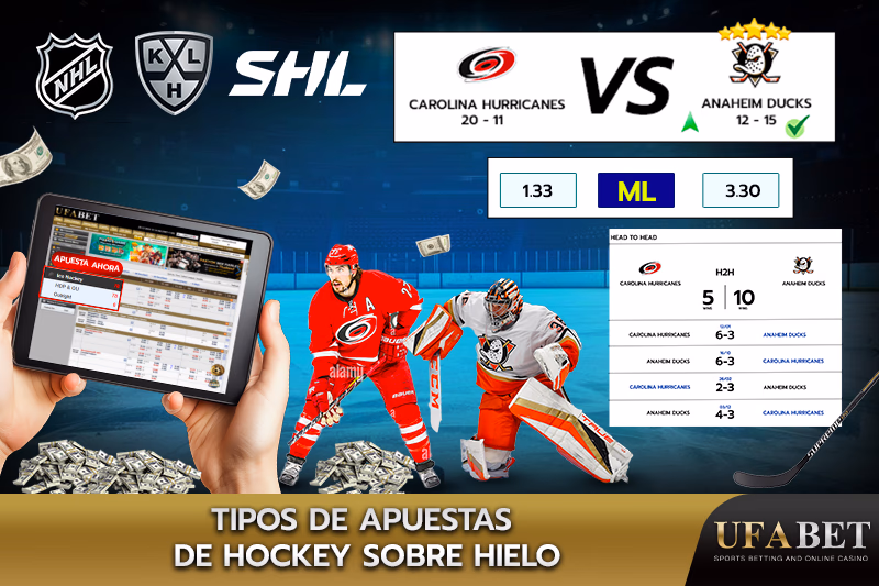 Tipos de apuestas.