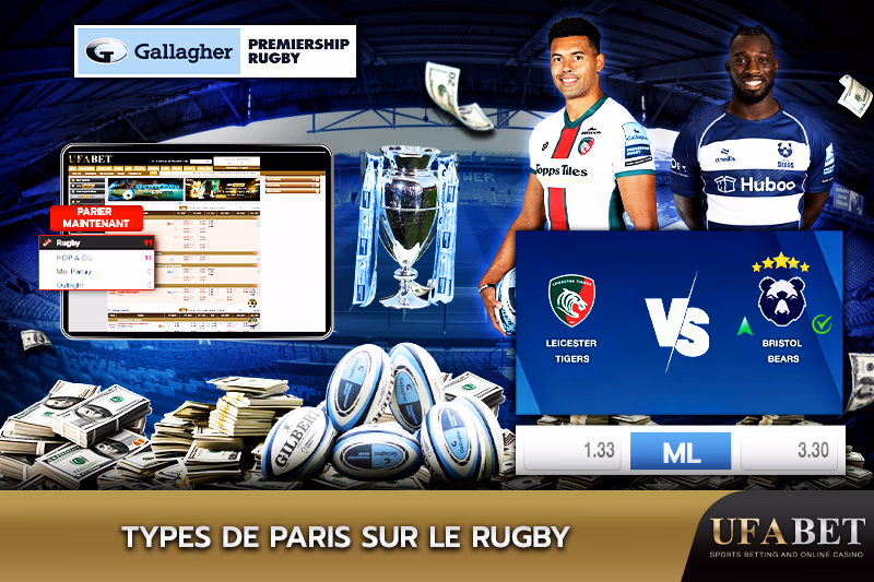 Les différents types de paris sur le rugby