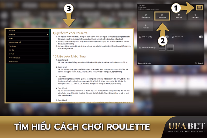 Đặt Cược Vào Roulette Trực Tiếp