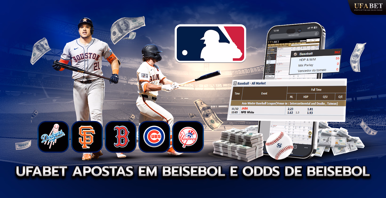 UFABET Apostas em beisebol
