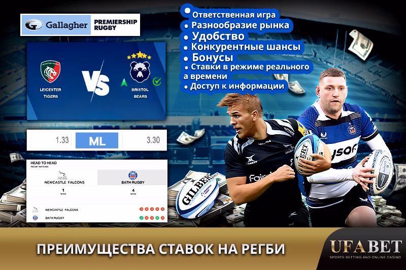 Преимущества ставок на регби