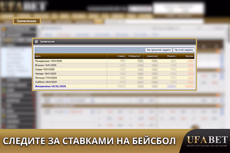 Отчет по ставкам для проверки данных