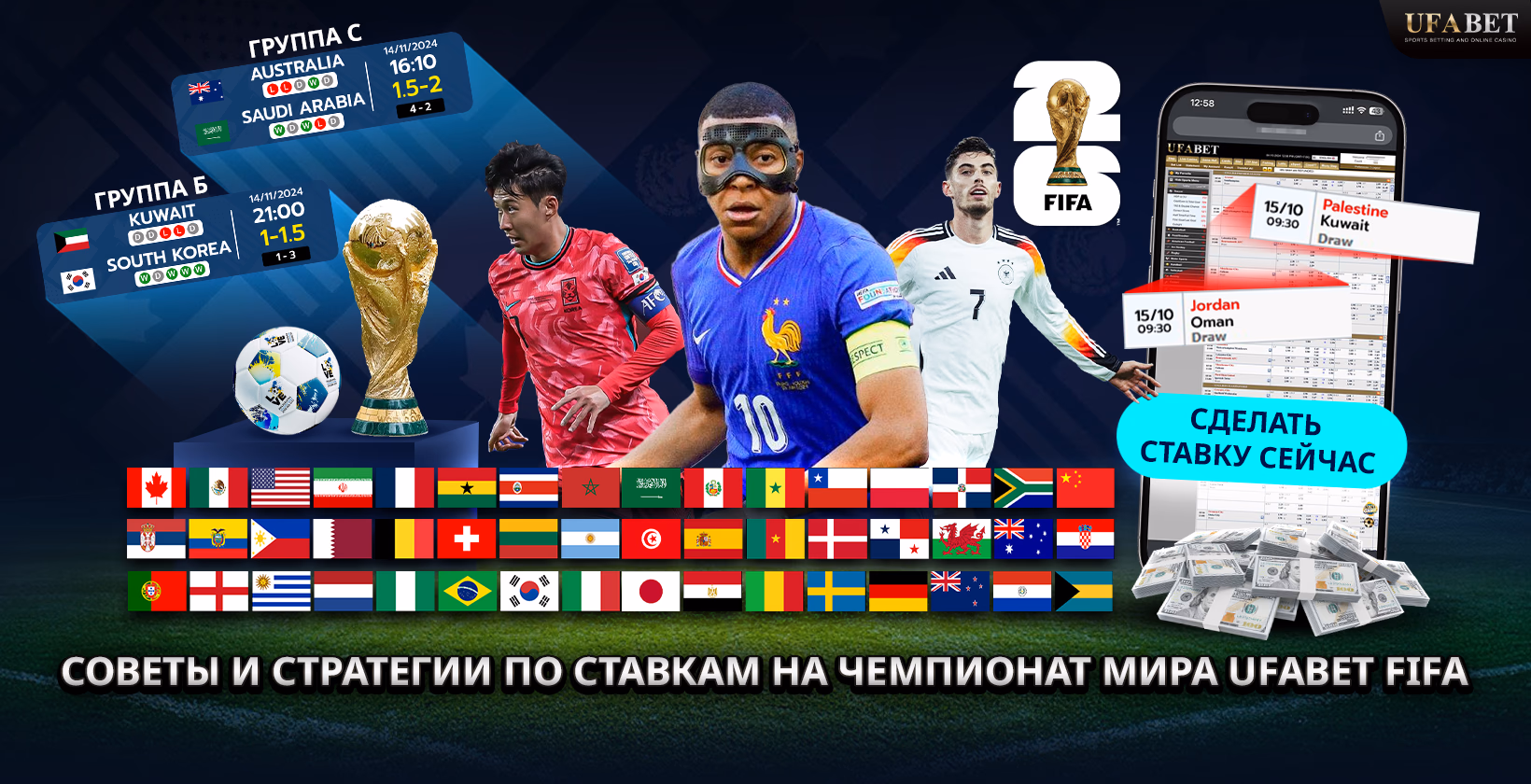 Ставки на чемпионат мира по футболу