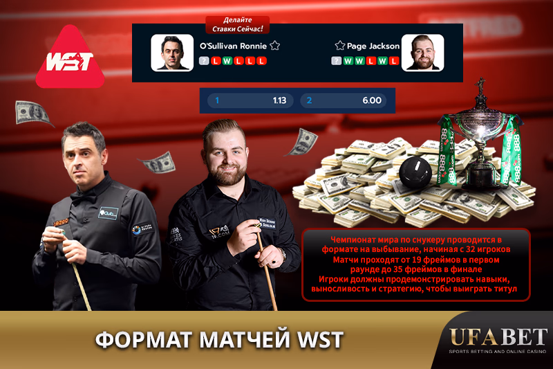 Формат турнира по снукеру WST