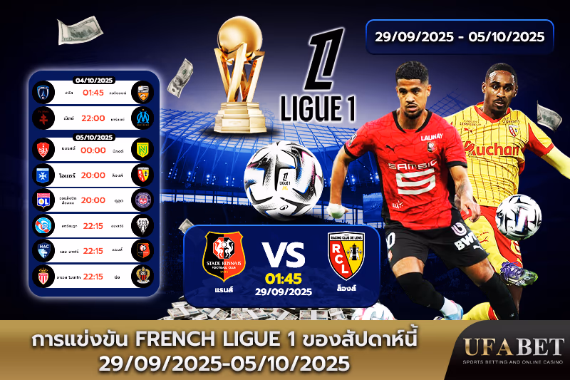 ตารางแข่งขันลีกเอิงสัปดาห์นี้