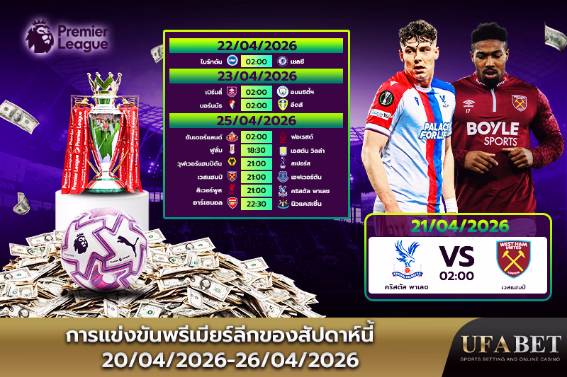 ตารางแข่งขันบุนเดสลีกาสัปดาห์นี้