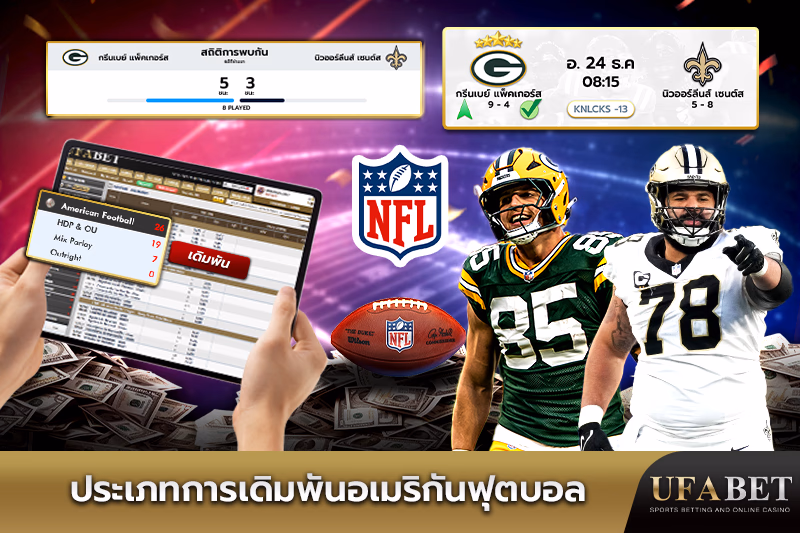ประเภทการเดิมพัน